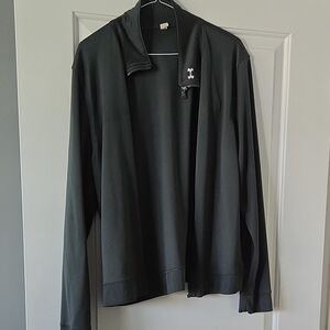 Gray UnderArmour Zip-Up Jacket